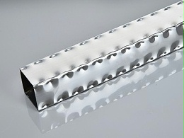 304不銹鋼管點花管